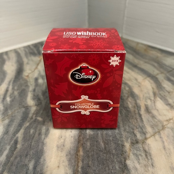 JCPenney Disney Mickey Mouse Snowglobe 2013 Christmas Holiday Santa New With Box - Picture 8 of 10